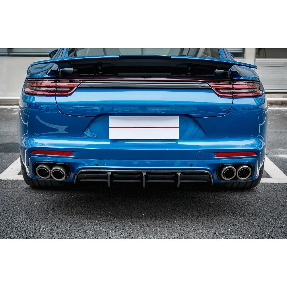 New for for 971 GTS Sport Design Bolt-On Exterior Upgrade Kit with Bumper Rear Lip Blade Trim Panel and Screws